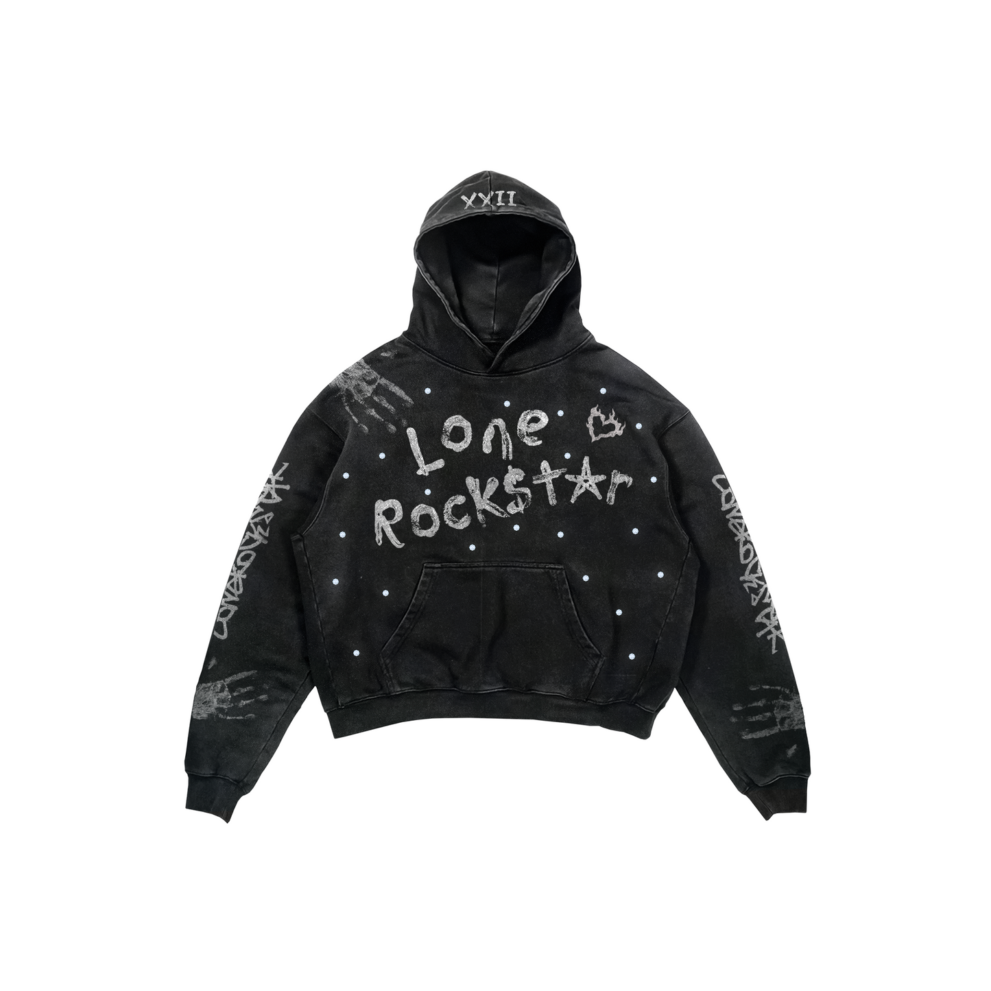 Lone Rock$tar Zombie Hand Hoodie